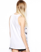 Thumbnail for your product : ASOS Swing Vest with Floral Border Print