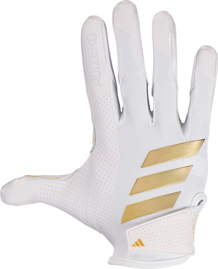 adidas Adizero 15 Exotic Speed Football Gloves, Men's, Small, Black/Black