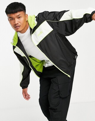 Wesc panelled tech windbreaker jacket - ShopStyle