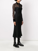 Thumbnail for your product : Christopher Kane Floral Lace Midi Dress