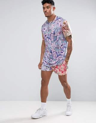 Jaded London T-Shirt In Floral Print