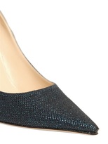 Thumbnail for your product : Jimmy Choo 100mm Abel Lame Glittered Leather Pumps