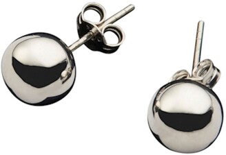 CORAZON LATINO - Astraea Silver Bead Earrings - ShopStyle
