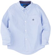 Thumbnail for your product : Andy & Evan Blue Stripe Shirt (Toddler Boys)