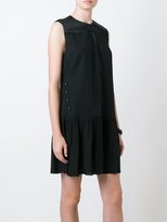 Thumbnail for your product : Ferragamo ruffle hem dress - women - Silk/Acetate/Viscose - 40
