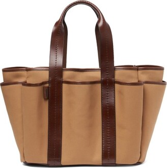 MAX MARA「GARDENCABASM」キャンバス ミディアム トートバッグ MAX MARA GARDENCABASM ミディアム トートバッグ