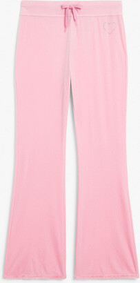 Monki Women's Pink Trousers