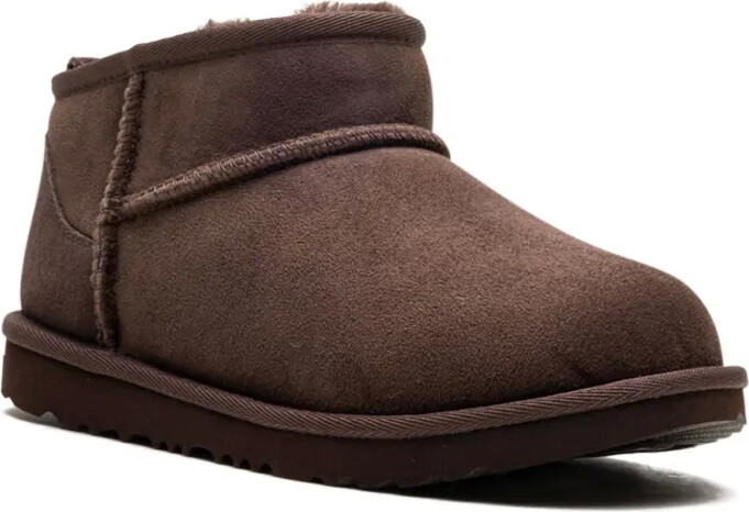 Ugg Kids Classic Ultra Mini "Burnt Cedar" boots