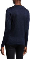 Thumbnail for your product : Bella Freud Dark Sky Metallic Crewneck Sweater