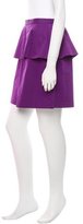 Thumbnail for your product : Alice + Olivia Mini Peplum Skirt
