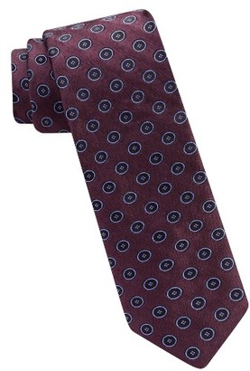 Ted Baker Men's Button Dots Silk Skinny Tie