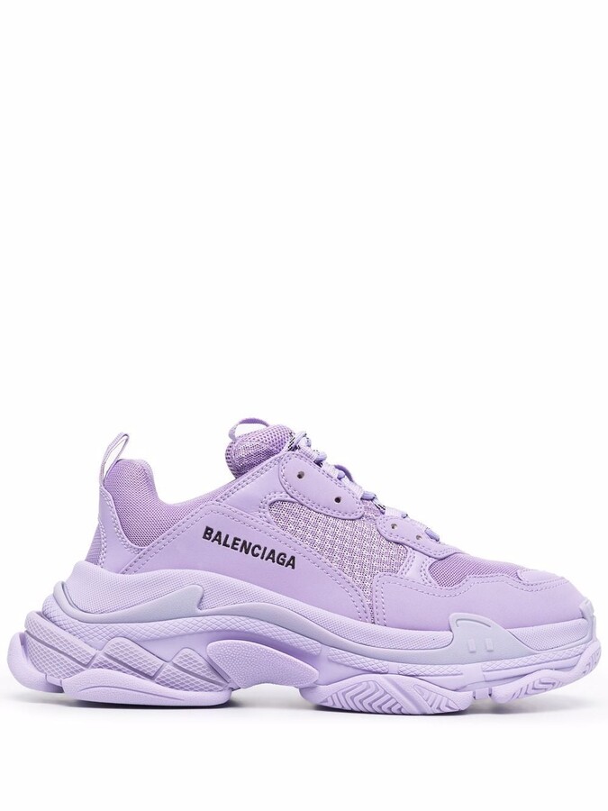 Balenciaga Purple Women's Sneakers & Athletic Shoes | Shop the world's  largest collection of fashion | ShopStyle