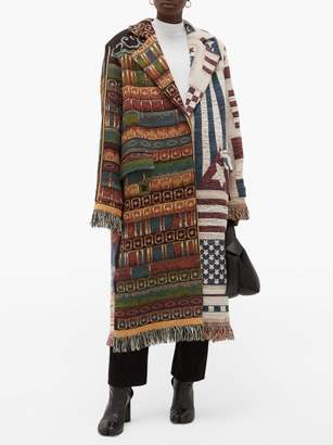 Rave Review - Livia Upcycled-blanket Cotton Coat - Womens - Multi