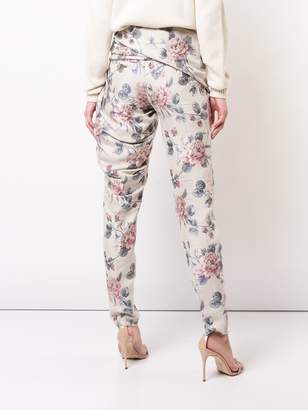 Y/Project floral tie waist trousers
