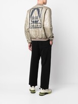 Thumbnail for your product : Diesel Beige Quilted Bomber Jacket