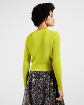 Thumbnail for your product : Ted Baker ROCOTA Cotton cardigan
