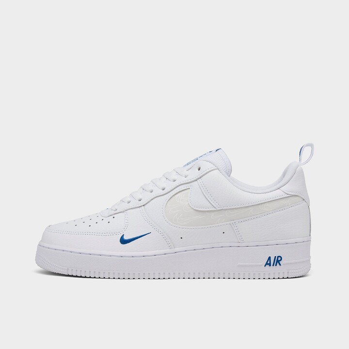 Nike Men's Air Force 1 '07 LV8 SE Reflective Swoosh Casual Shoes - ShopStyle