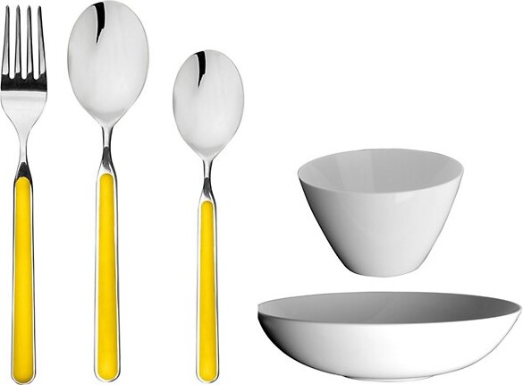 Mepra Fantasia Baby Set Bambina, Set of 5 in Yellow