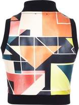 Thumbnail for your product : River Island Girls red geo print zip tank top