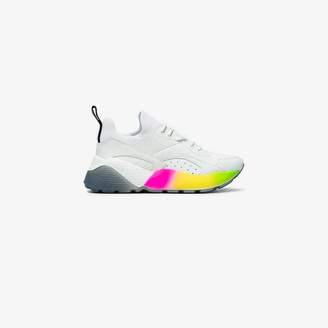 Stella McCartney White Eclypse Rainbow sneakers