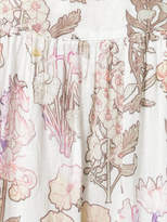Thumbnail for your product : Raquel Allegra floral print mini dress