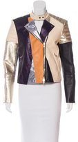 Thumbnail for your product : 3.1 Phillip Lim Metallic Leather Jacket