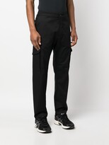 Thumbnail for your product : Stone Island Mid-Rise Tapered-Leg Trousers