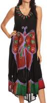 Thumbnail for your product : Sakkas 17255 - Keola Women's Maxi Caftan Bathing Suit Cover Up Summer Dress Sleeveless - OS