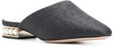 Thumbnail for your product : Nicholas Kirkwood 18mm Casati pearl slippers
