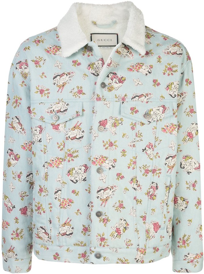 white denim jacket asda