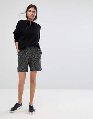 Pieces Sophie Jersey Marl Shorts