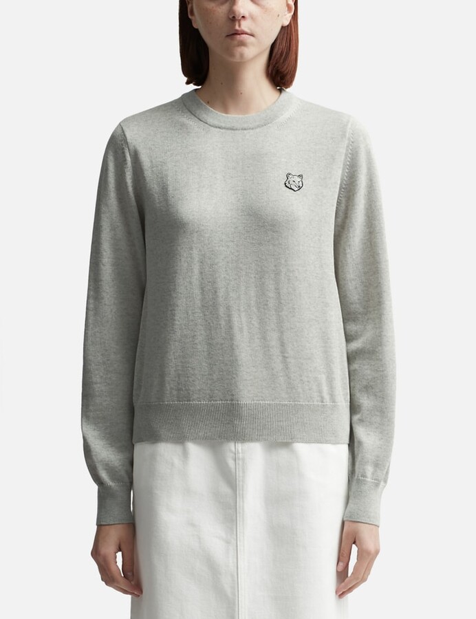 MAISON KITSUNÉ Bold Fox Patch Regular Jumper