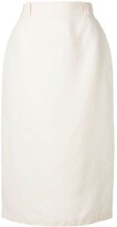 Versace Vintage Linen Skirt