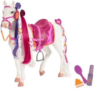 Our Generation Hairplay 20-Inch Horse Playset