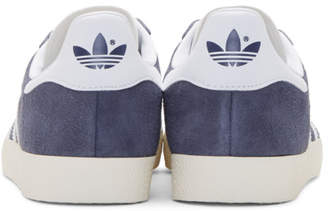 adidas Blue Suede Gazelle OG Sneakers