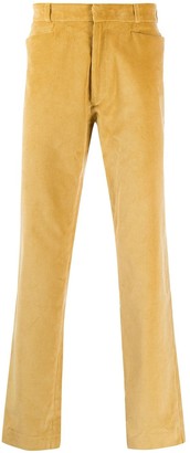 mens yellow corduroy trousers