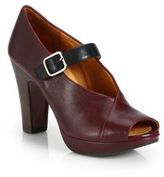 Thumbnail for your product : Chie Mihara Teunice Leather Pumps