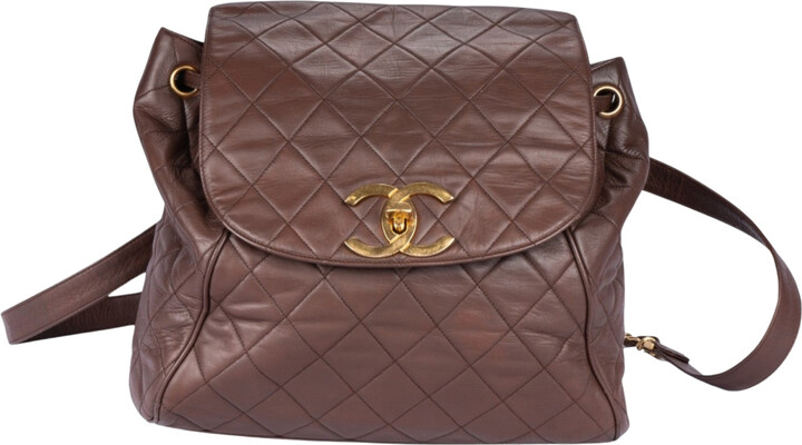 Chanel Duma leather backpack - ShopStyle