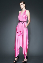 Thumbnail for your product : Robert Rodriguez Handkerchief Dress in Hot Pink -