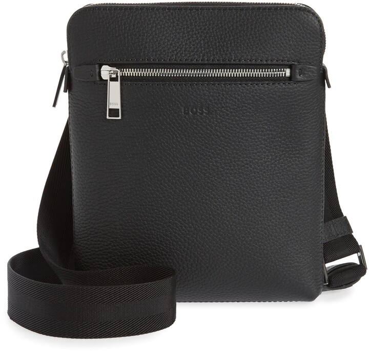 Hugo Boss Leather Bag Men | ShopStyle