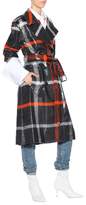 Thumbnail for your product : Marc Jacobs Plaid coated cotton trench coat