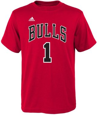 adidas Derrick Rose Chicago Bulls Youth Name and Number Shirt