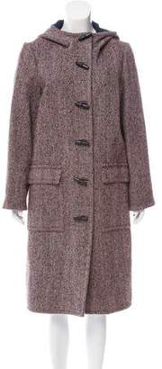 Trademark Wool-Blend Tweed Coat w/ Tags