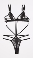 Thumbnail for your product : Bluebella Emerson Strappy Thong Bodysuit