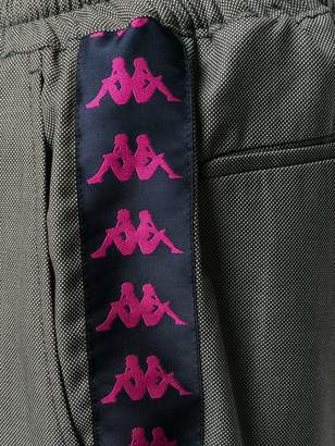 Kappa DANILO PAURA X logo stripe trousers