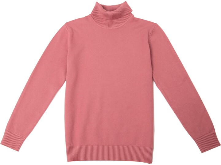 boys red turtleneck