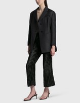 Thumbnail for your product : Ganni Wool Suiting Oversized Blazer