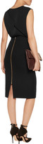 Thumbnail for your product : Roland Mouret Sitona waffle-knit wool-blend skirt