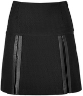 Thumbnail for your product : Ralph Lauren Black Label Skirt with Leather Trim Gr. 8