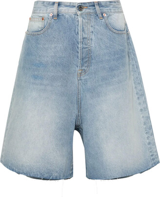 Long Shorts Women Long Denim Shorts For Women NUFIWI Women Baggy - Main Image